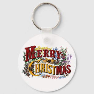 Porte-clés Joyeux Porte - clés de Noël