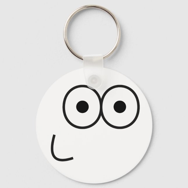 Porte-clés Joyeux yeux et bouche - Porte - clé (Recto)