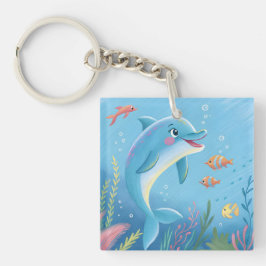 Porte-clés Joyful Dolphin Moments