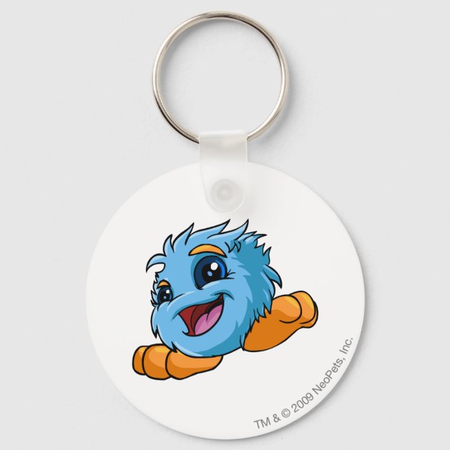 Porte-clés JubJub bleu (Recto)