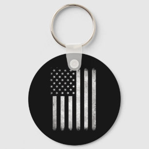 Porte-clés Juillet Patriotique 4 Juillet Us Drapeau Américain