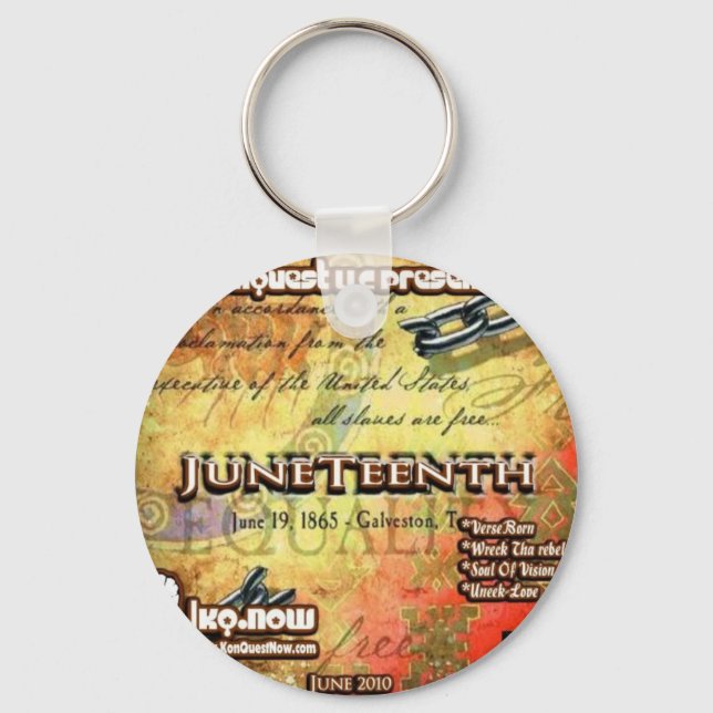 Porte-clés Juin - JuinDixième (Recto)