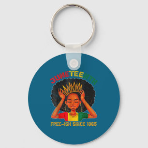 Porte-clés Juneteenth libre-ish depuis 1865 fierté noire
