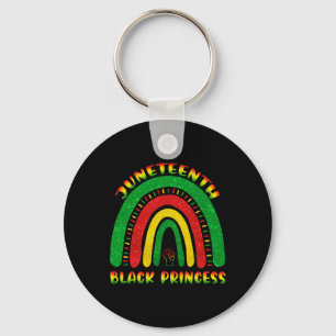 Porte-clés Junetten Princesse Noire Africaine Cute Wo