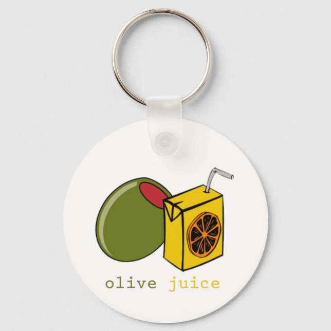 Porte-clés Jus d'olive (Recto)