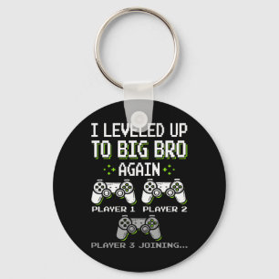 Porte-clés Jusqu'À Big Bro Encore Brother Gamer Funny Vi