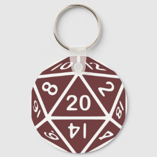 Porte-clés Juste D20