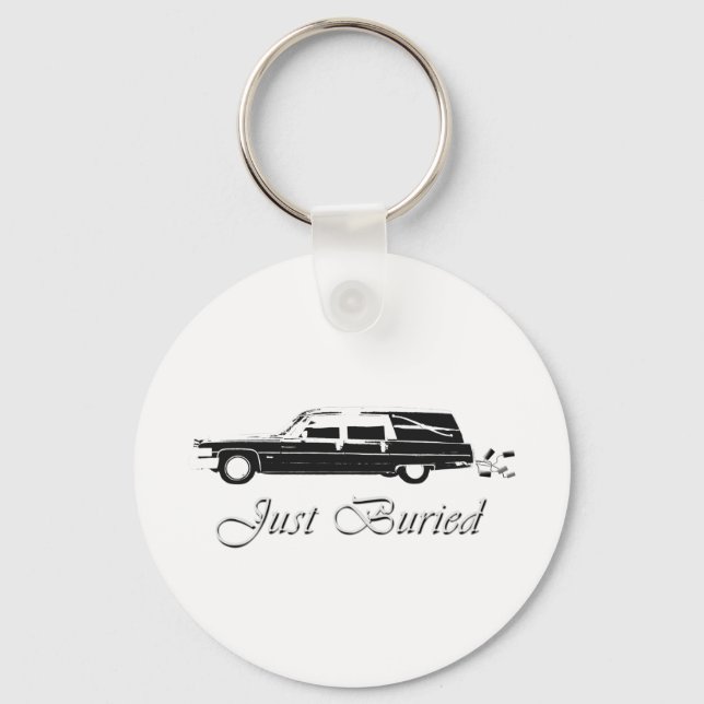 Porte-clés Juste enterré (Recto)