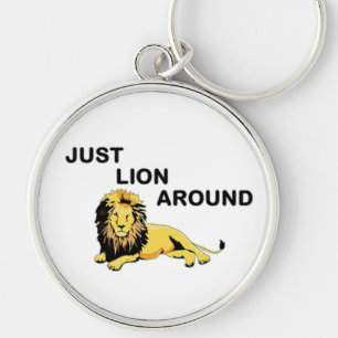 PORTE-CLÉS JUSTE LION AUTOUR