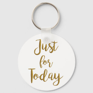 Porte-clés Juste pour le cadeau de slogan de Na de la