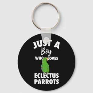 Porte-clés Juste Une Fille Qui Aime Le Parrot Eclectus