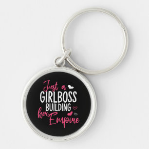Porte-clés Juste une patronne qui construit son empire femmes