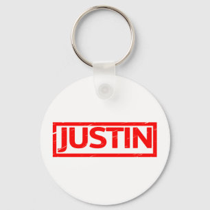 Porte-clés Justin Stamp