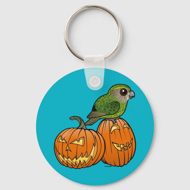 Porte-clés Kakapo Halloween (Recto)
