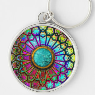 Porte-clés Kaleidoscope Art 14 Options Porte - clés