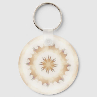 Porte-clés Kaleidoscope de la nature Brown