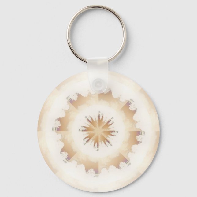 Porte-clés Kaleidoscope de la nature Brown (Recto)
