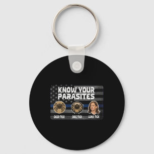 Porte-clés Kamala Connaissez Vos Parasites Deer Tick Dog Tick