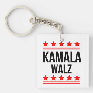 Porte-clés Kamala Harris et Tim Walz 2024