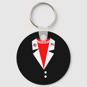 Porte-clés Kamala Harris Pantsuit Costume Party Femme Préside