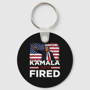 Porte-clés Kamala Vous êtes fired drôle