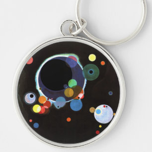 Porte-clés Kandinsky - Plusieurs cercles