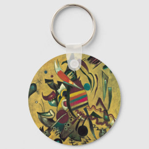 Porte-clés Kandinsky Points Peinture en toile Abstraite