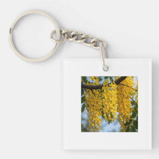 Porte-clés Kanikonna Cassia Fistula Botanique Simple