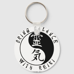 Porte-clés Kanji de Yin Yang Reiki