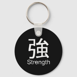 Porte-clés Kanji pour t-shirt de force