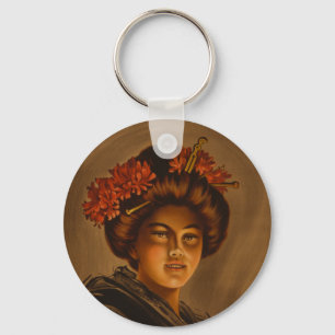Porte-clés Karama : Actrice japonaise Romance Geisha