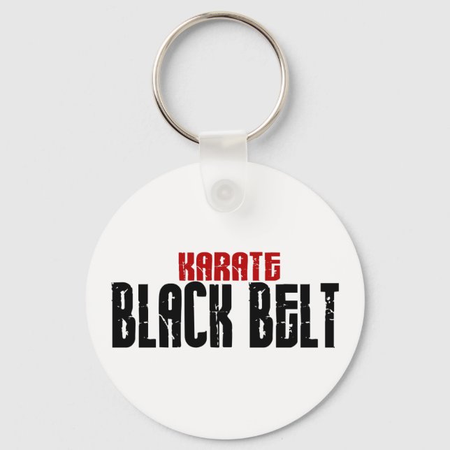 Porte-clés Karate Black Belt Karate (Recto)