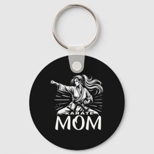 Porte-clés Karate Maman Arts martiaux Mère Famille Bonificati