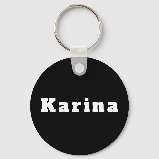 Porte-clés Karina (Recto)