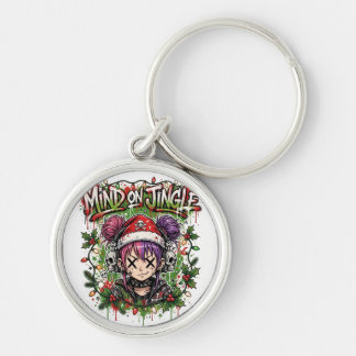 Porte-clés Kawaii Anime Noël Filles