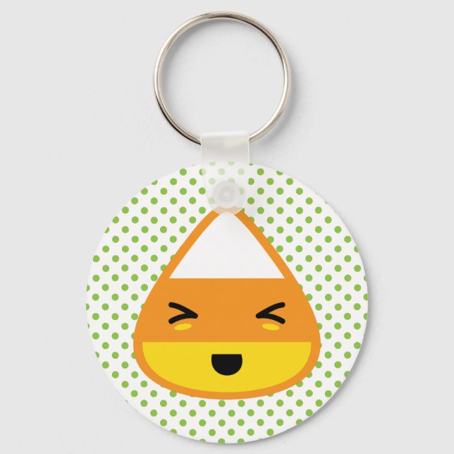 Porte-clés Kawaii Candy Corn Porte - clé (Recto)