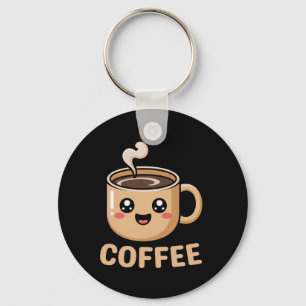 Porte-clés Kawaii Coffee Creamer Cup Cute Halloween Costume R