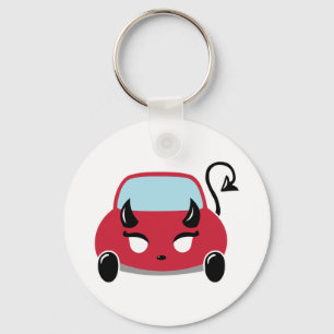 Porte-clés Kawaii Devil Car
