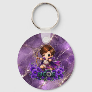 Porte-clés Kawaii Neos Zodiaque Sagittaire