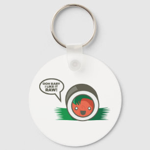 Porte-clés Kawaii Sushi- Ooh Baby Je l'aime Raw