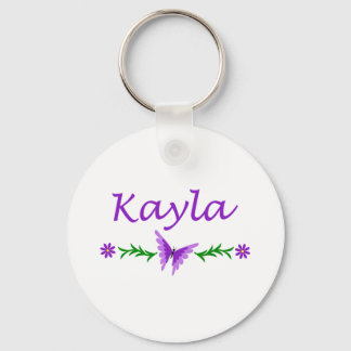 Porte-clés Kayla (Papillon pourpre)