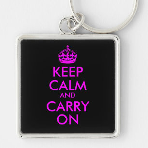 Porte-clés Keep Calm and Carry On