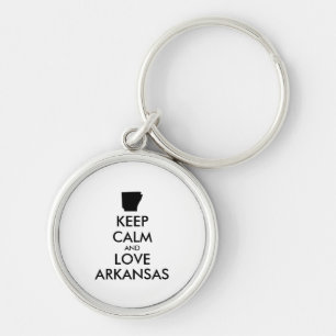 Porte-clés KEEP CALM et LOVE ARKANSAS