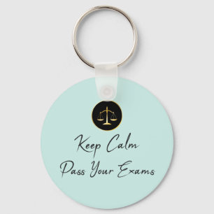 Porte-clés Keep Calm. Pass Your Exams