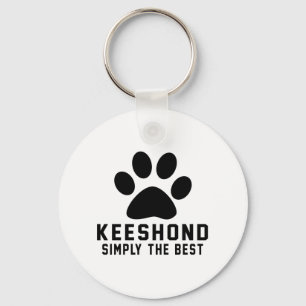 Porte-clés Keeshond simplement le meilleur
