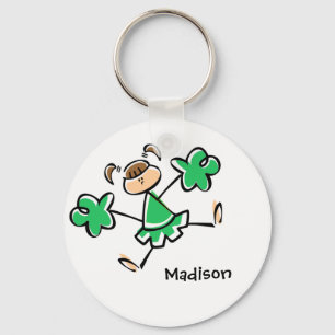 Porte-clés Kelly Green Pom-pom girl