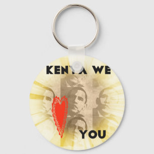 Porte-clés Kenya We Lovely You Perspective Art Design