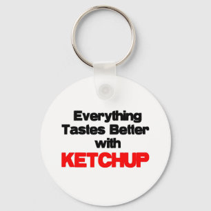 PORTE-CLÉS KETCHUP LOVER
