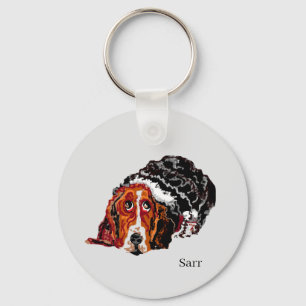 Porte-clés Keychain : BASSET HOUND