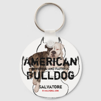 Porte-clés Keychain Unikat Salvatore American Bulldog
